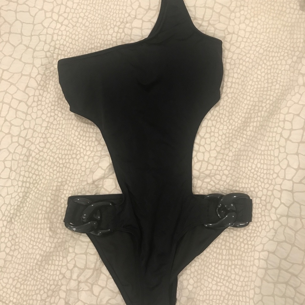 Victoria secret monokini with chain detail