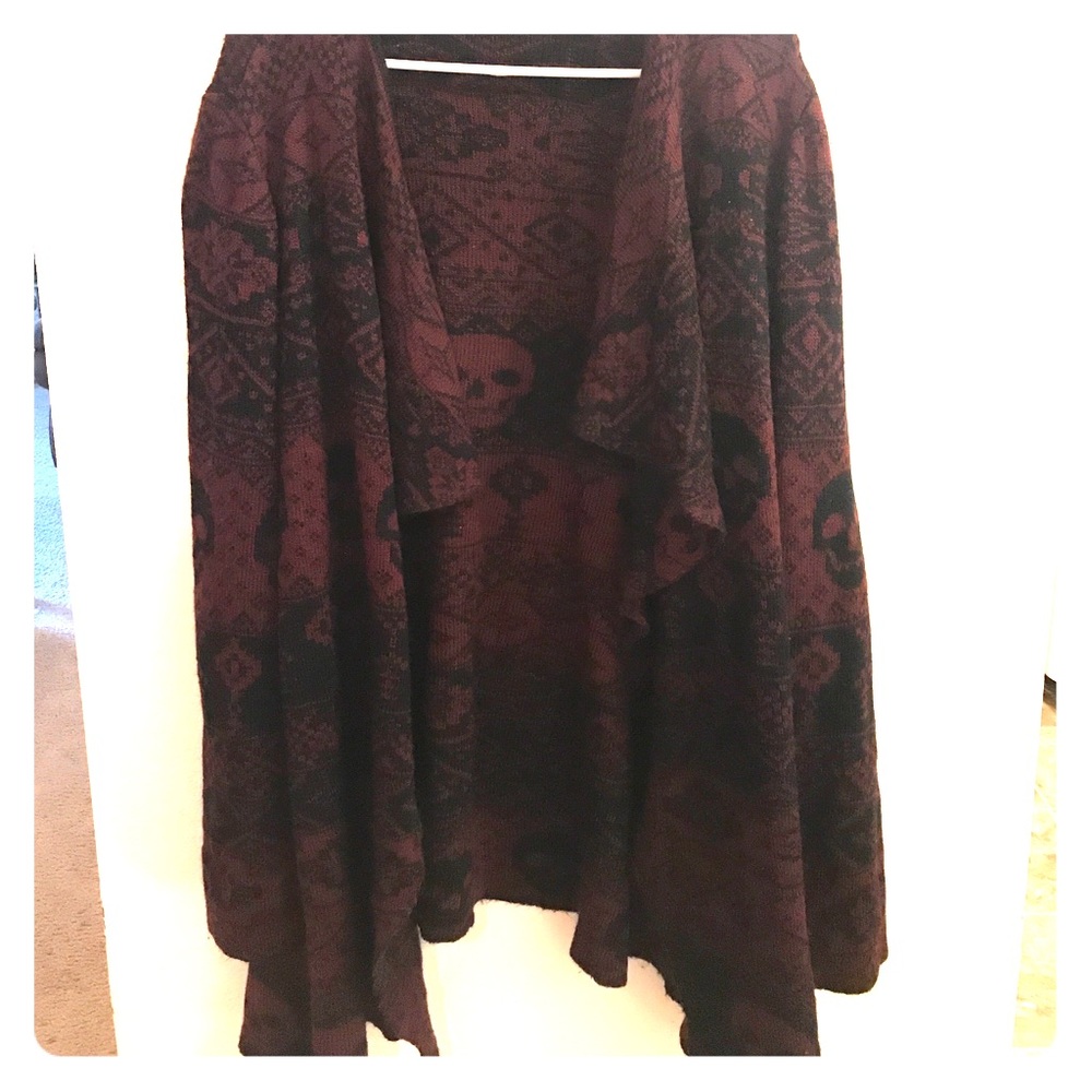 Torrid Skull Cardigan