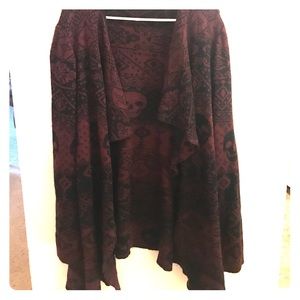 Torrid Skull Cardigan