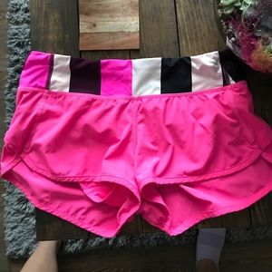 Lulu lemon speed shorts