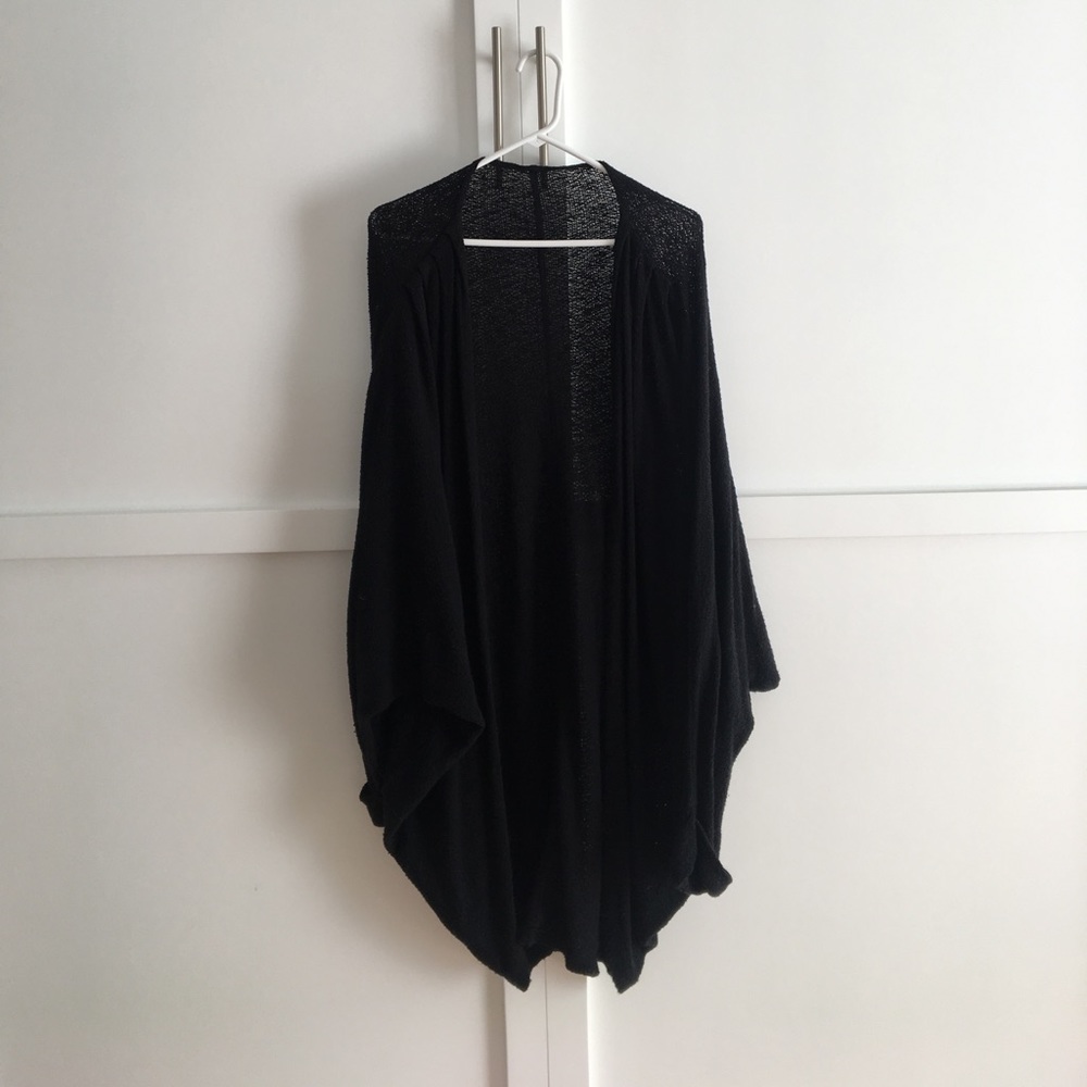 AMERICAN APPAREL long black sweater