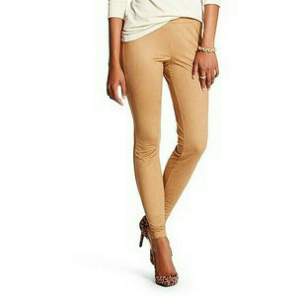 Faux Suede Leggings