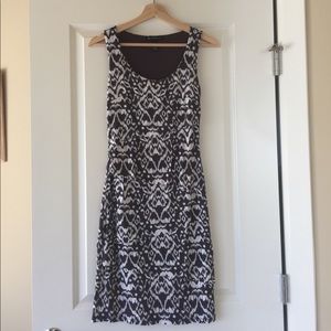 I-N-C International Concepts Brown/white dress XS