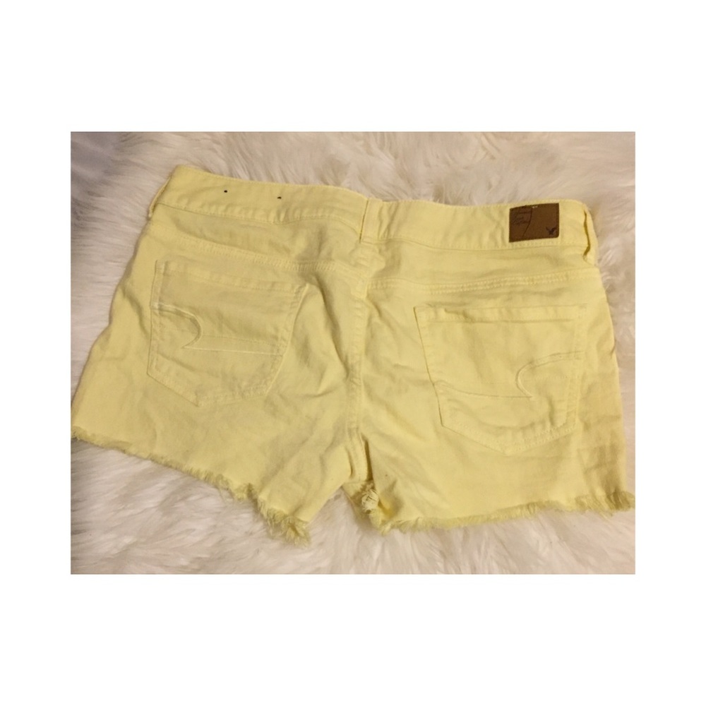 American Eagle bright yellow shorts - Picture 2 of 2