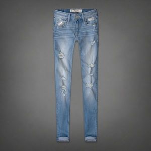 The a&f skinny jeans