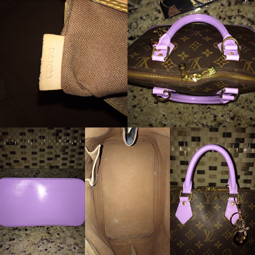 Authentic Louis Vuitton Alma PM Lilac - Picture 3 of 4