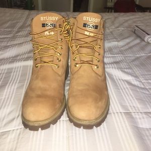 Timberlands "stussy" edition