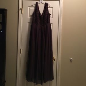 David's Bridal bridesmaid dress