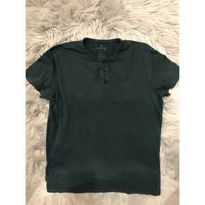 Mens Green American Eagle T Shirt