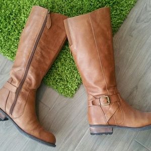 Franco Sarto leather boots