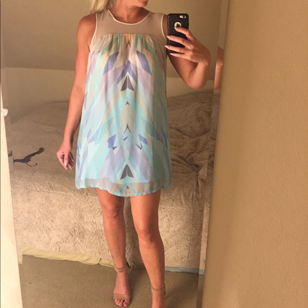 Gypsy05 silk trapeze sheath dress - Picture 1 of 7
