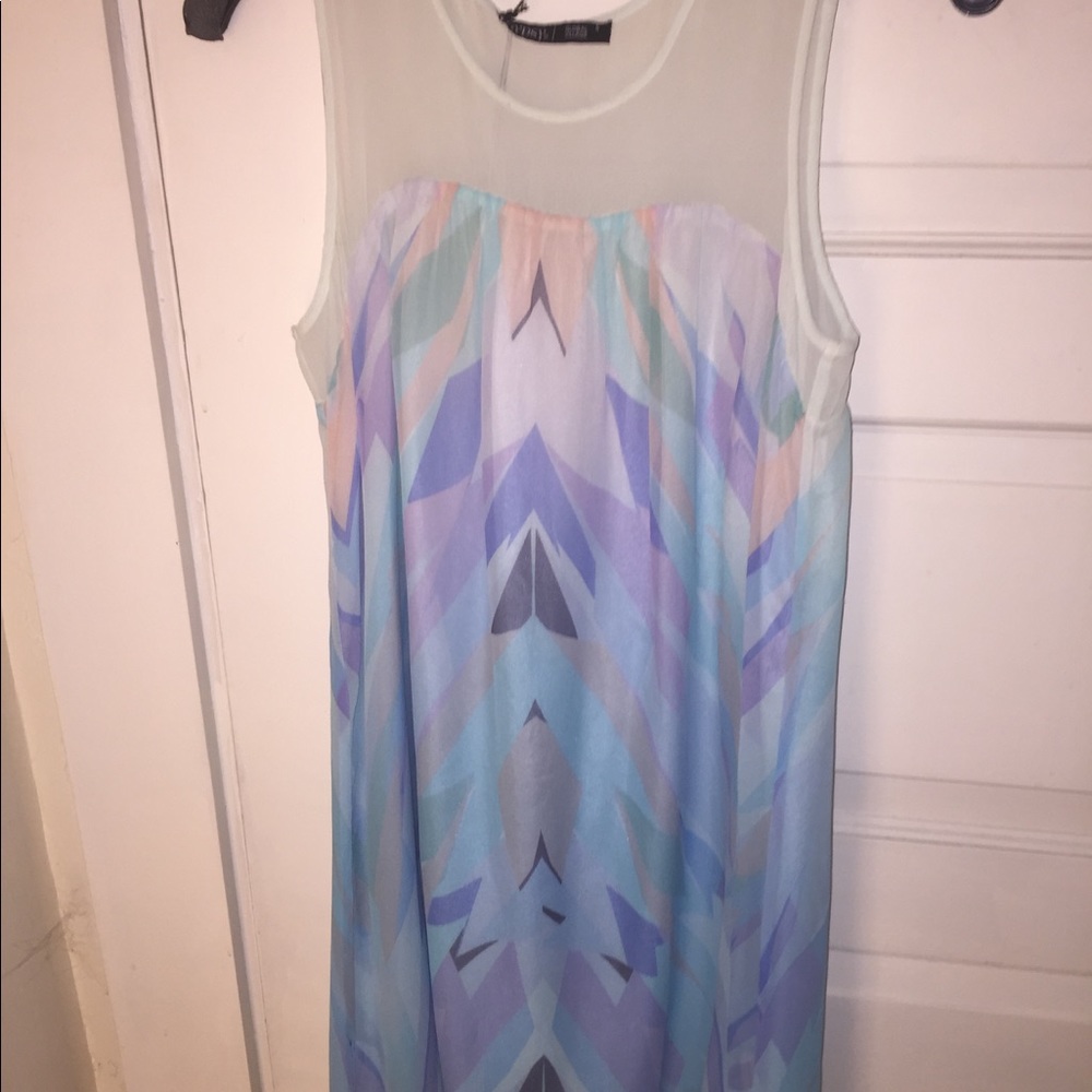 Gypsy05 silk trapeze sheath dress - Picture 7 of 7