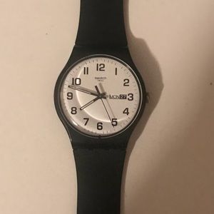 Black Swatch watch