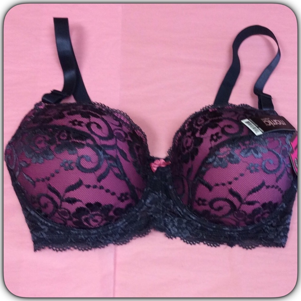 Fancy Lace Underwire Bra 36DD NWT
