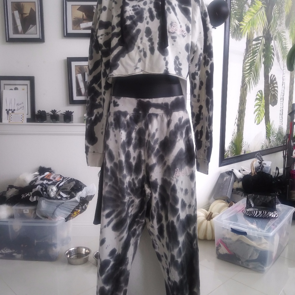 MISSGUIDED X BARBIE TYE DYE SET US SIZE 12