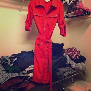 Xs Red Michael Kors dress