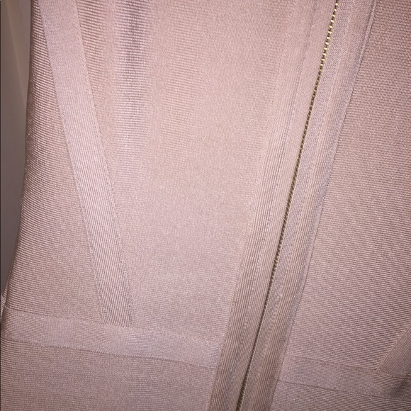 Bebe Body Con - Metallic Gold Dress - Never worn - Picture 8 of 8