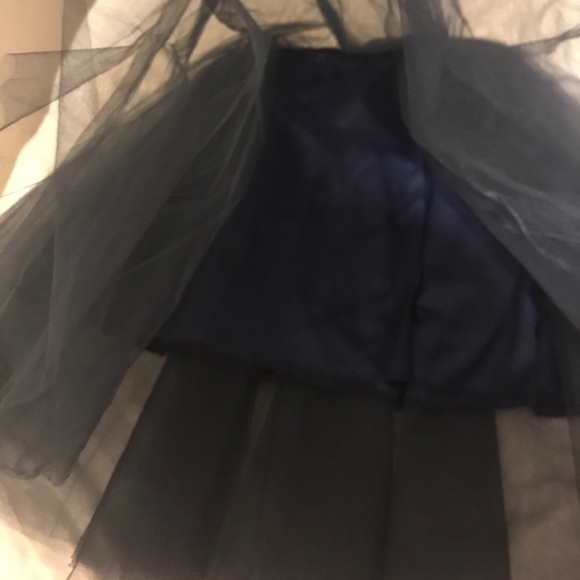 Navy Blue Tulle skirt NWOT - Picture 2 of 4