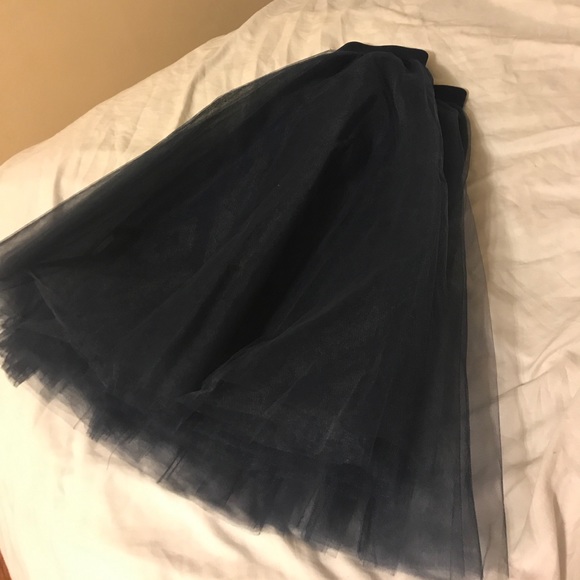Navy Blue Tulle skirt NWOT - Picture 4 of 4