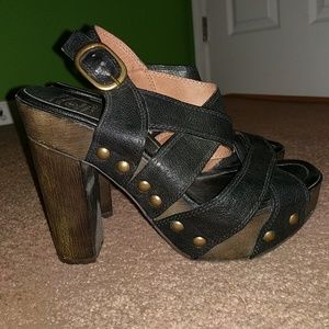Lucky Brand "Tessa" Platform Sandals