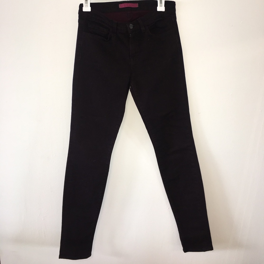 J brand Noir red skinny jeans (27)