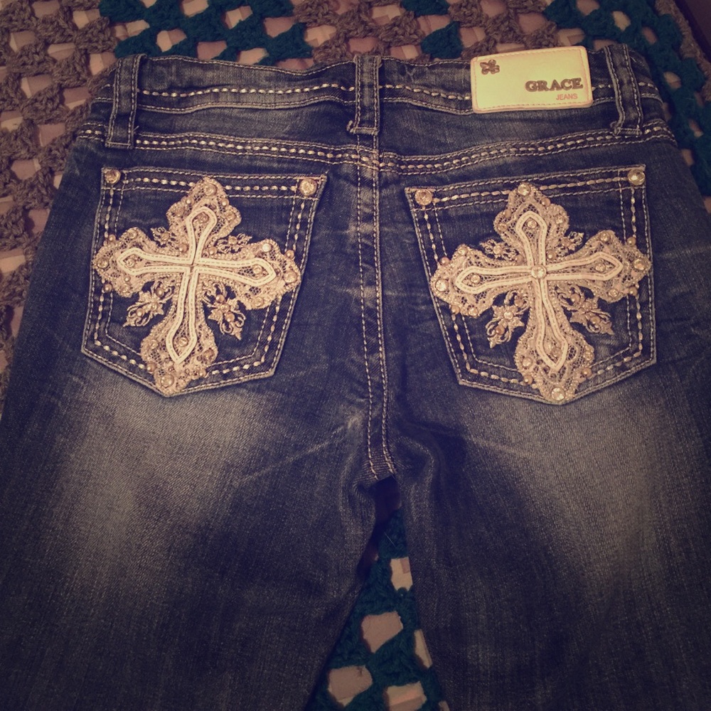 Gracie Jeans Capris