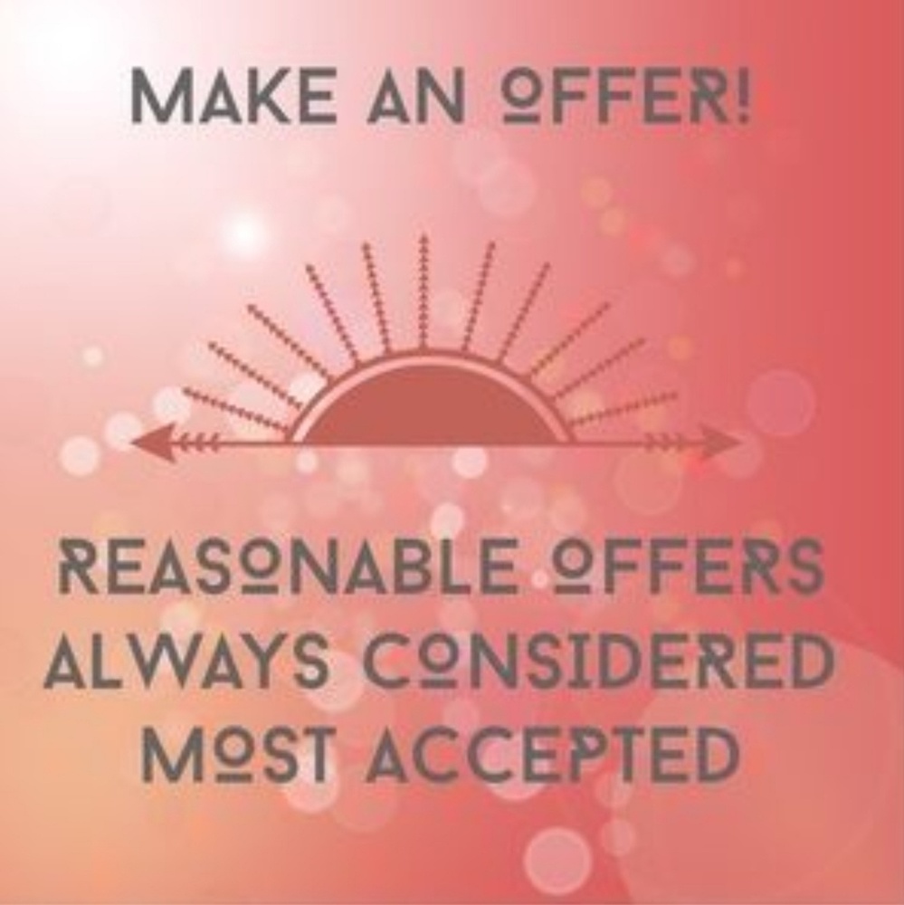 Prices are always negotiable