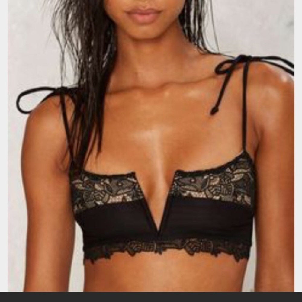 Brand new For Love and Lemons swim suit lace top!