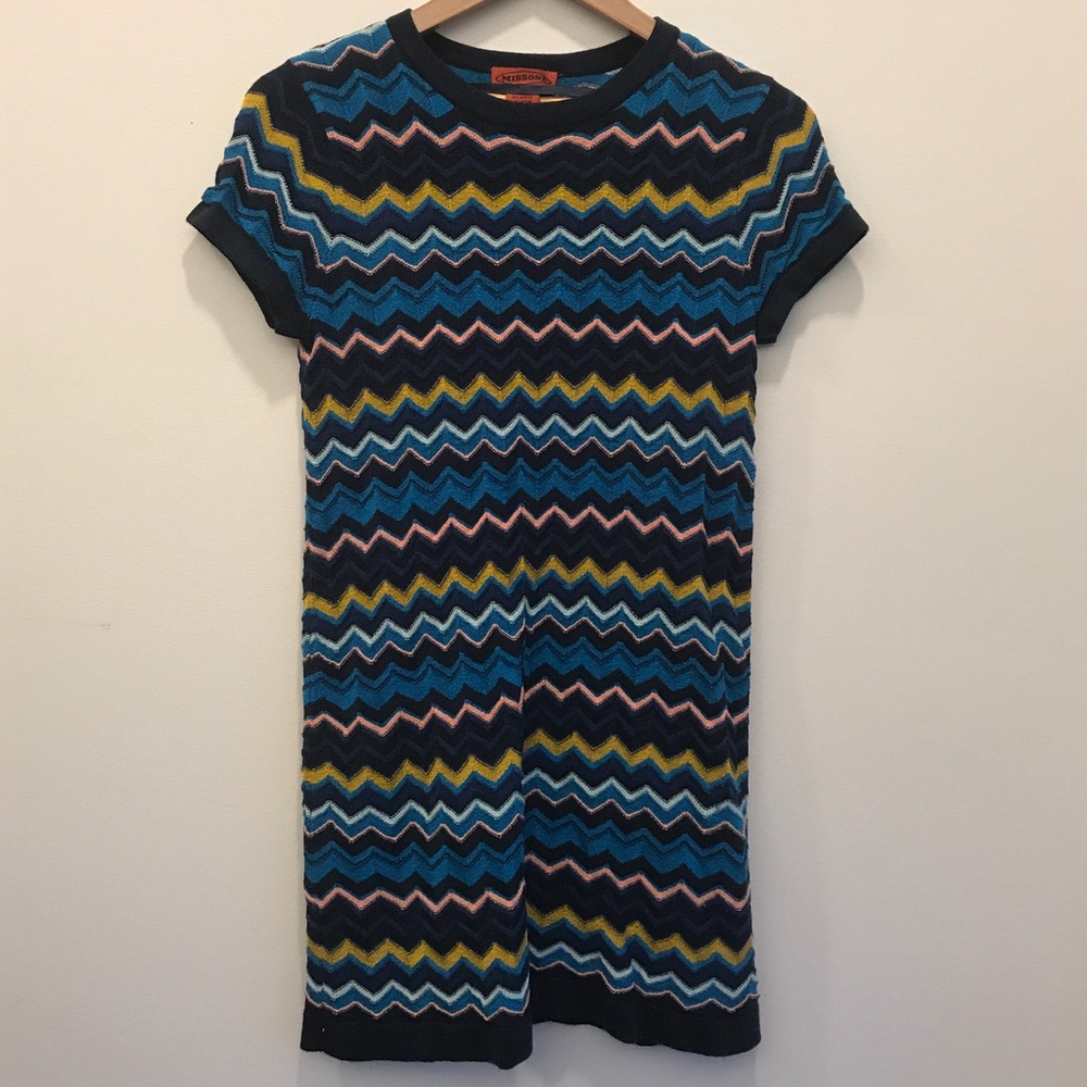 Missoni For Target Blue Mini Dress XSmall