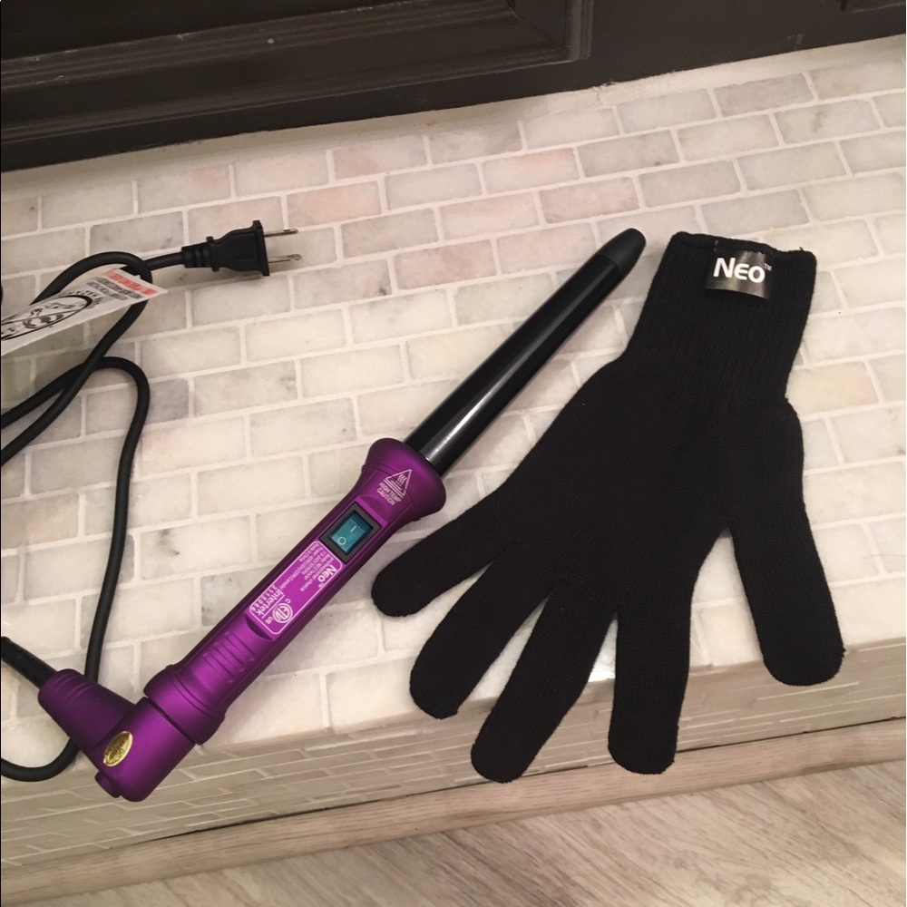 Neo curling wand and glove