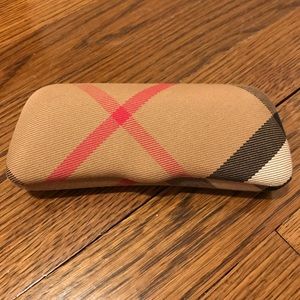 Burberry eyeglasses case