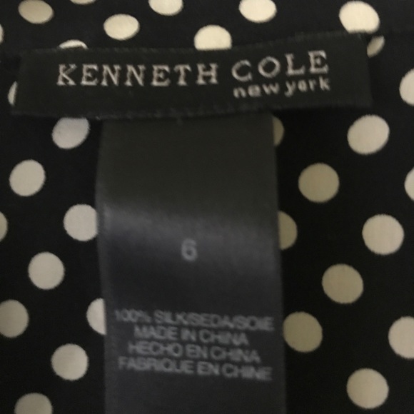 Kenneth Cole polka dot blouse - Picture 3 of 3