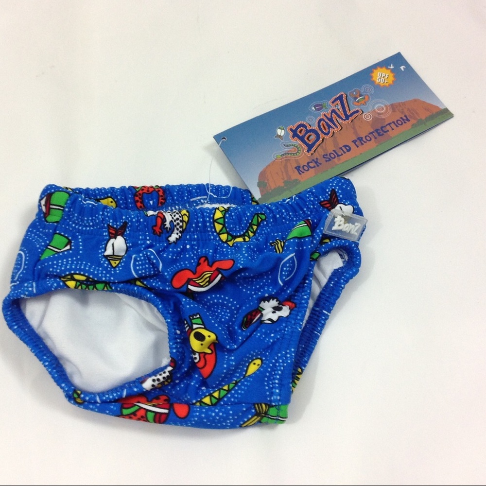 Banz baby Swimsuit Pants Bathing Beach 3-6M Blue