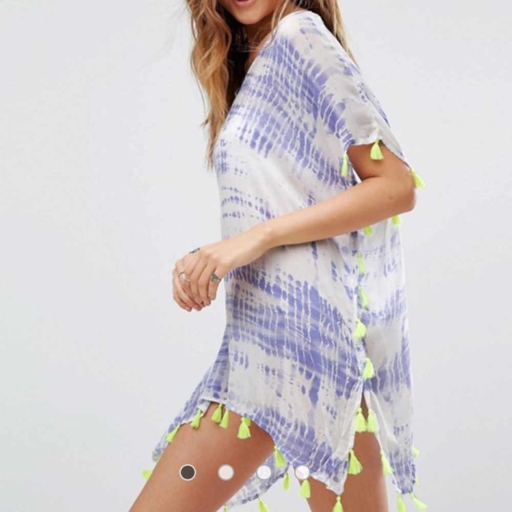 Tie dye cover up from everything but water