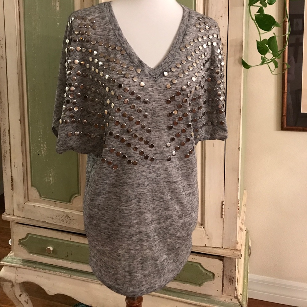 Aryn K. XS holiday party top