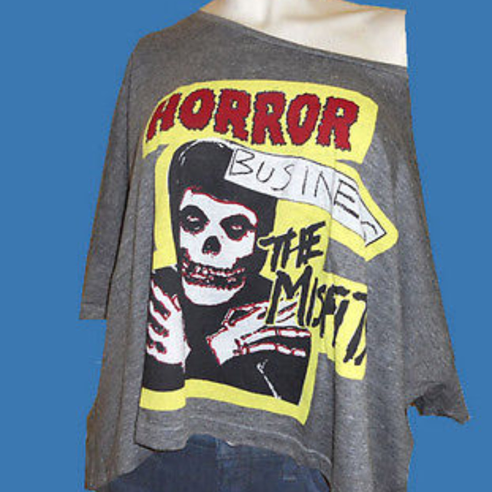 The MISFITS Horror Business CROP-TOP