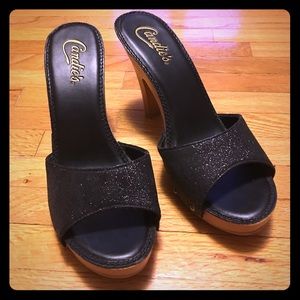 Candies LeeAnn Black Heels