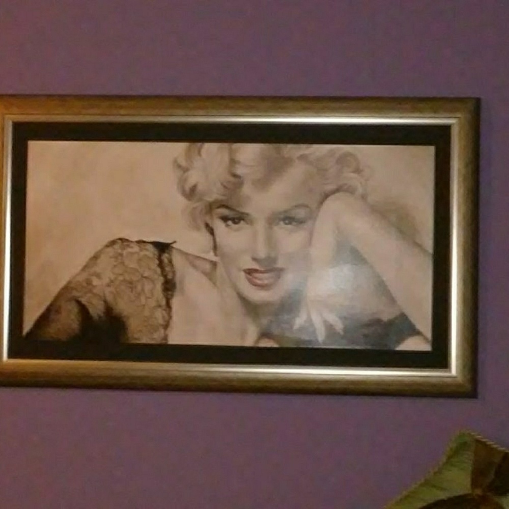 Marilyn Monroe painting