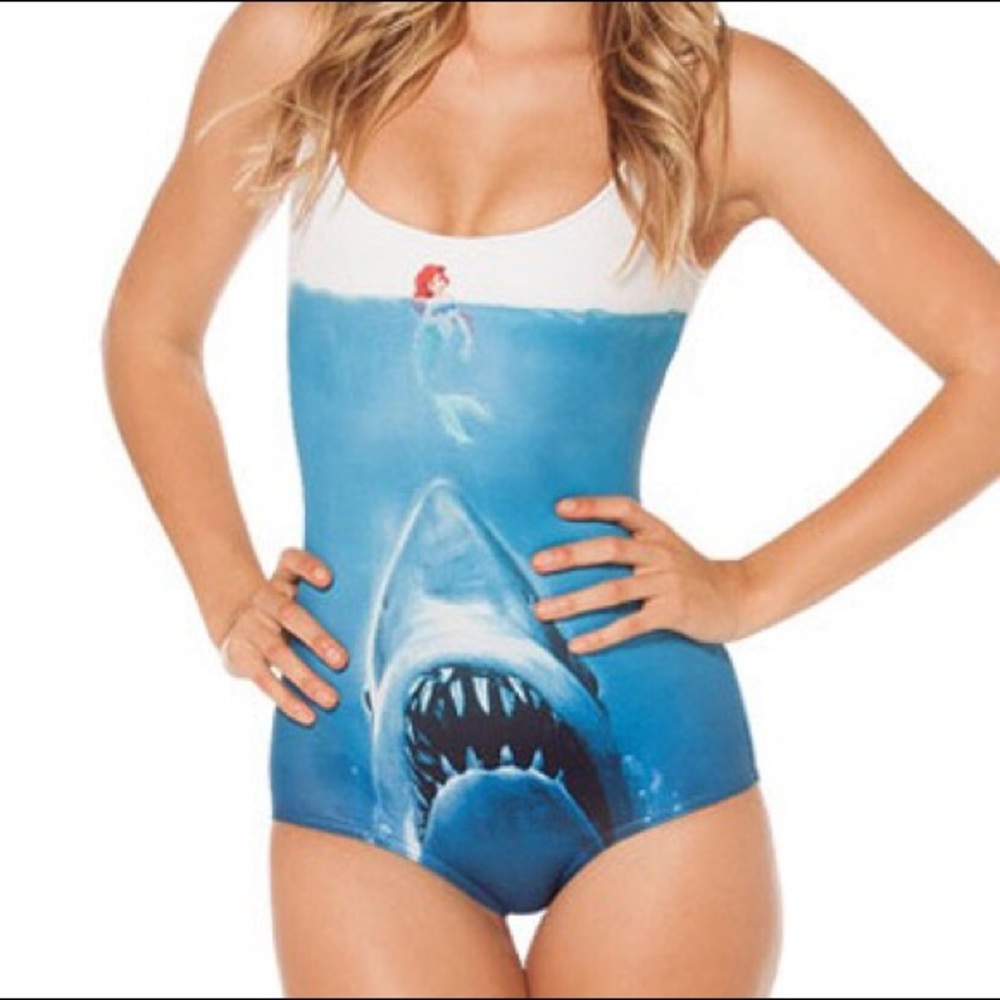 Blackmilk Shark vs Mermaid XS one piece