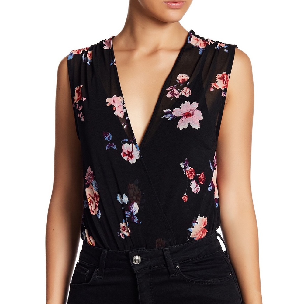 Floral bodysuit, Size S