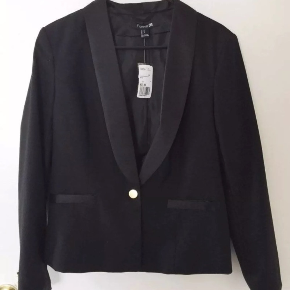 Forever 21 Black dress jacket