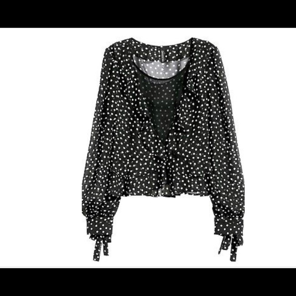 H&M Polka dot dotted Blouse
