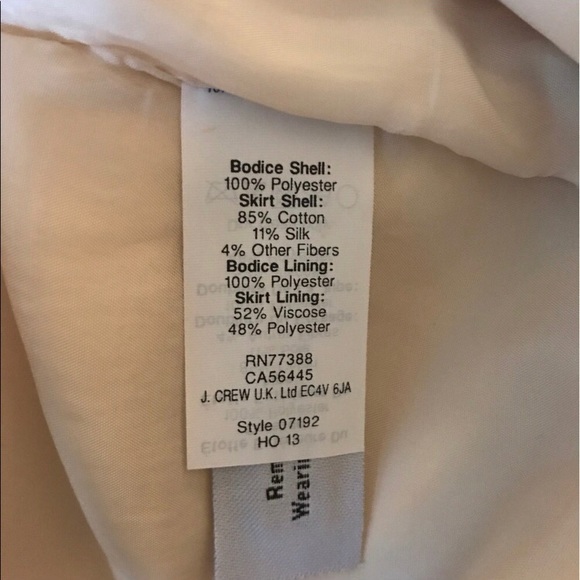 J.CREW metallic gold-stripe cocktail dress 4 - Picture 5 of 6