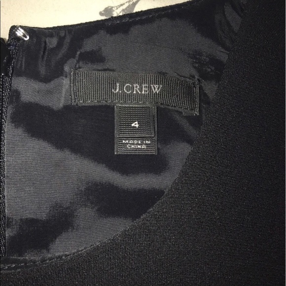 J.CREW metallic gold-stripe cocktail dress 4 - Picture 6 of 6