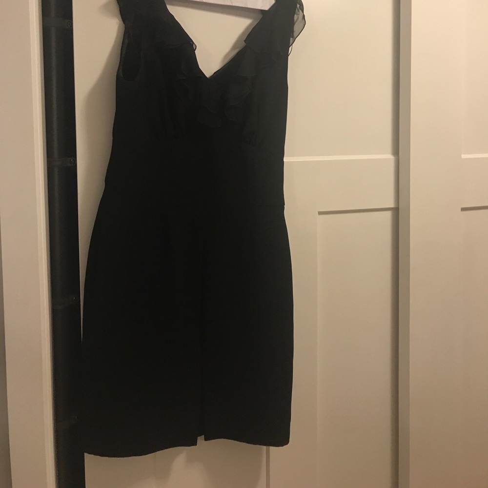 Black cocktail dress