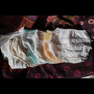 Baby training diapers.