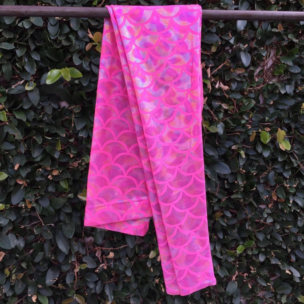 BlackMilk Pink Merbarbie Leggings - XS