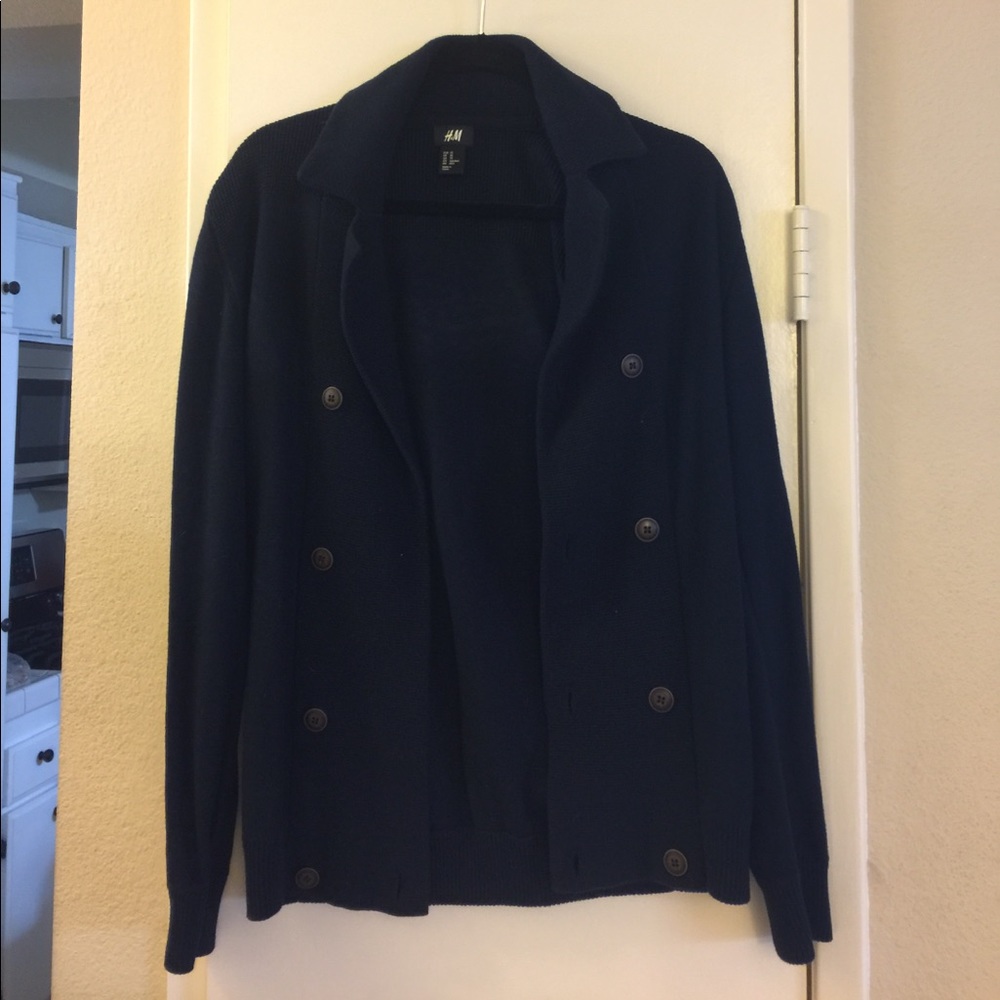 Blue Cardigan