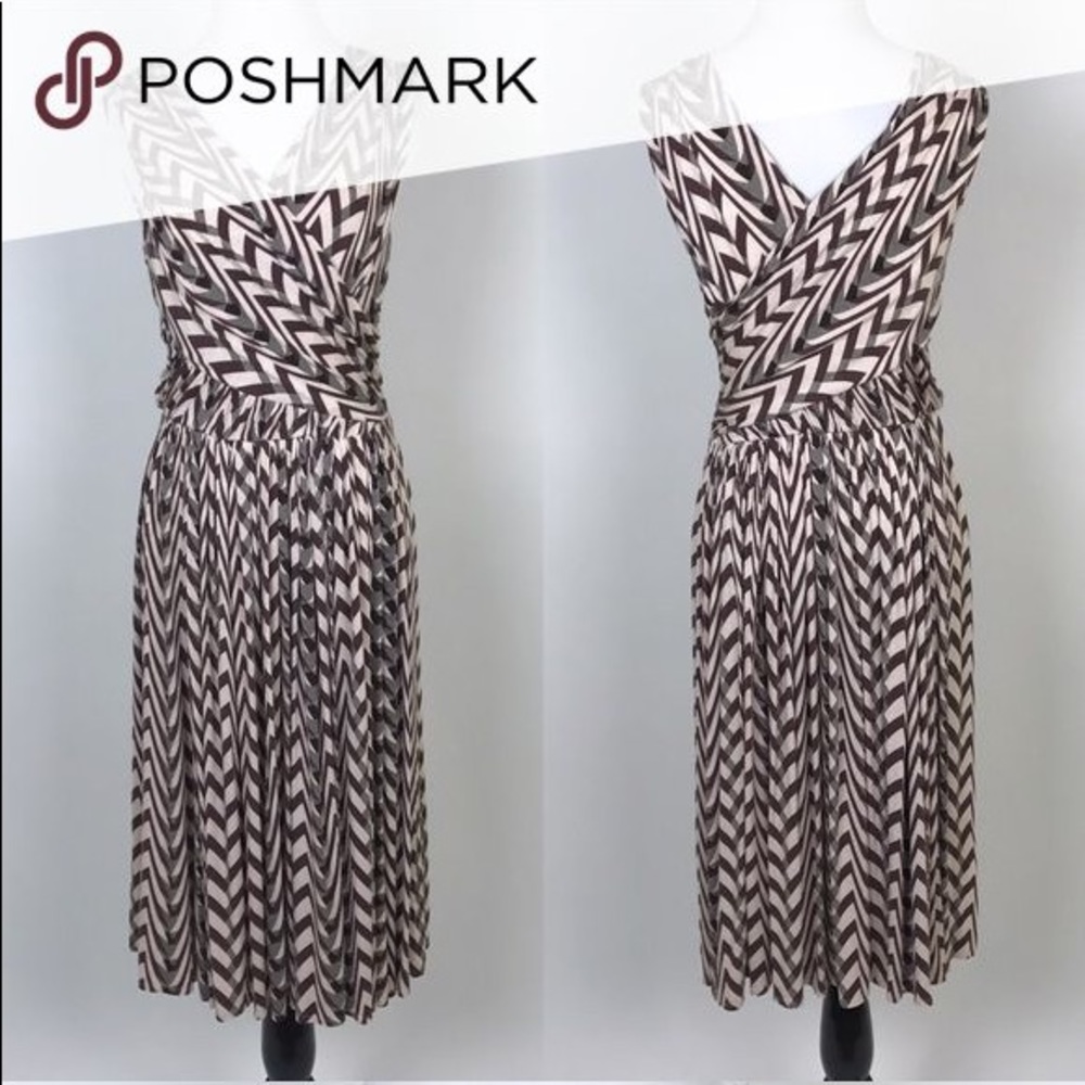 Anthropologie Chevron Dress
