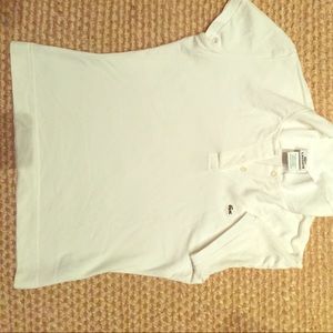 Women's  Lacoste polo.